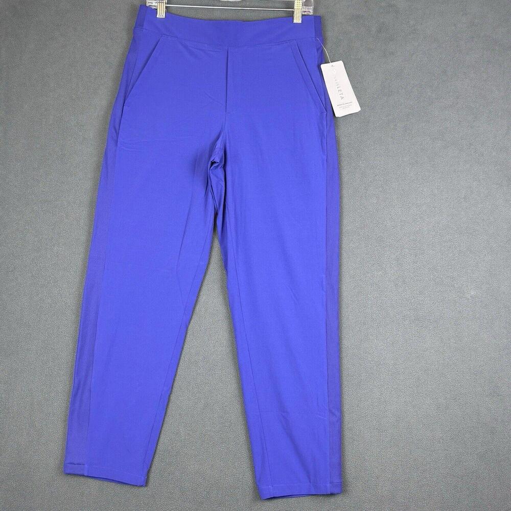NWT Athleta Brooklyn Lined Pants Purple/ Noble Blue Sz: 8  #467191-02 NWT - Picture 2 of 15